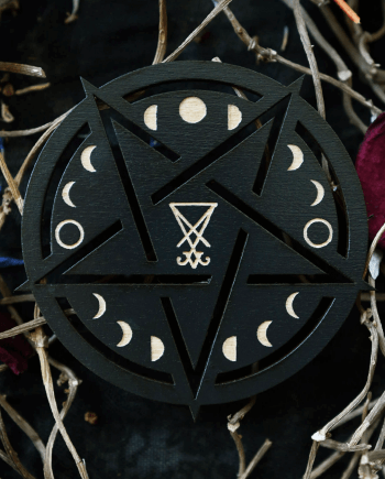 Pentagram coaster